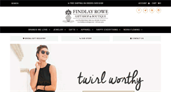 Desktop Screenshot of findlayrowedesigns.com